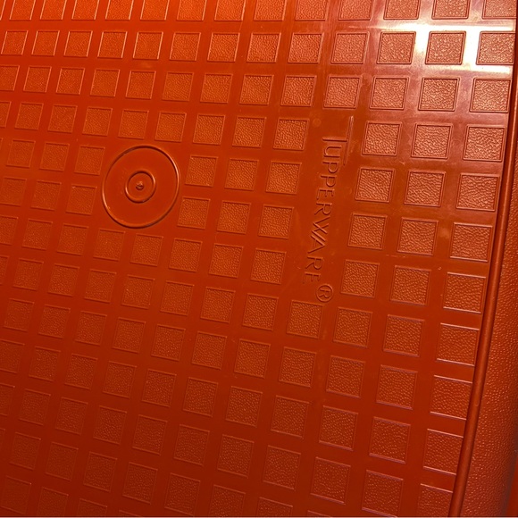 Tupperware Large Marinator Rectangle Container Season Serve Red - Picture 7 of 9